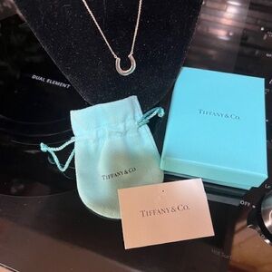 Tiffany & Co. Rare 1837 Lucky Horseshoe Pendant Necklace - 18 Inch